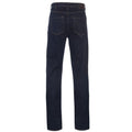Indigo - Back - D555 Mens Cedric King Size Tapered Fit Stretch Jeans