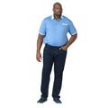 Indigo - Side - Duke Mens D555 Cedric Stretch Tapered Kingsize Jeans