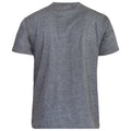 Charcoal Melange - Back - Duke Mens D555 Signature Kingsize T-Shirt