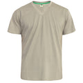 Khaki - Front - Duke Mens D555 Signature Kingsize T-Shirt