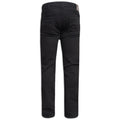 Black - Back - D555 Mens Claude Slim Fit Stretch Jeans