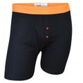 Black - Back - D555 Mens Ranger Kingsize Boxer Shorts (2 Pairs)