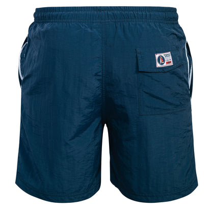 Navy - Back - Duke Mens D555 Yarrow Kingsize Swim Shorts