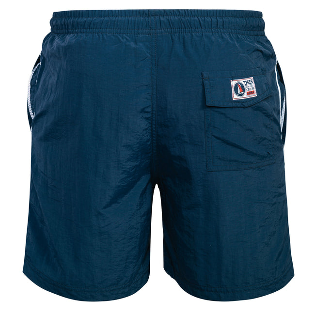 Navy - Back - Duke Mens D555 Yarrow Kingsize Swim Shorts