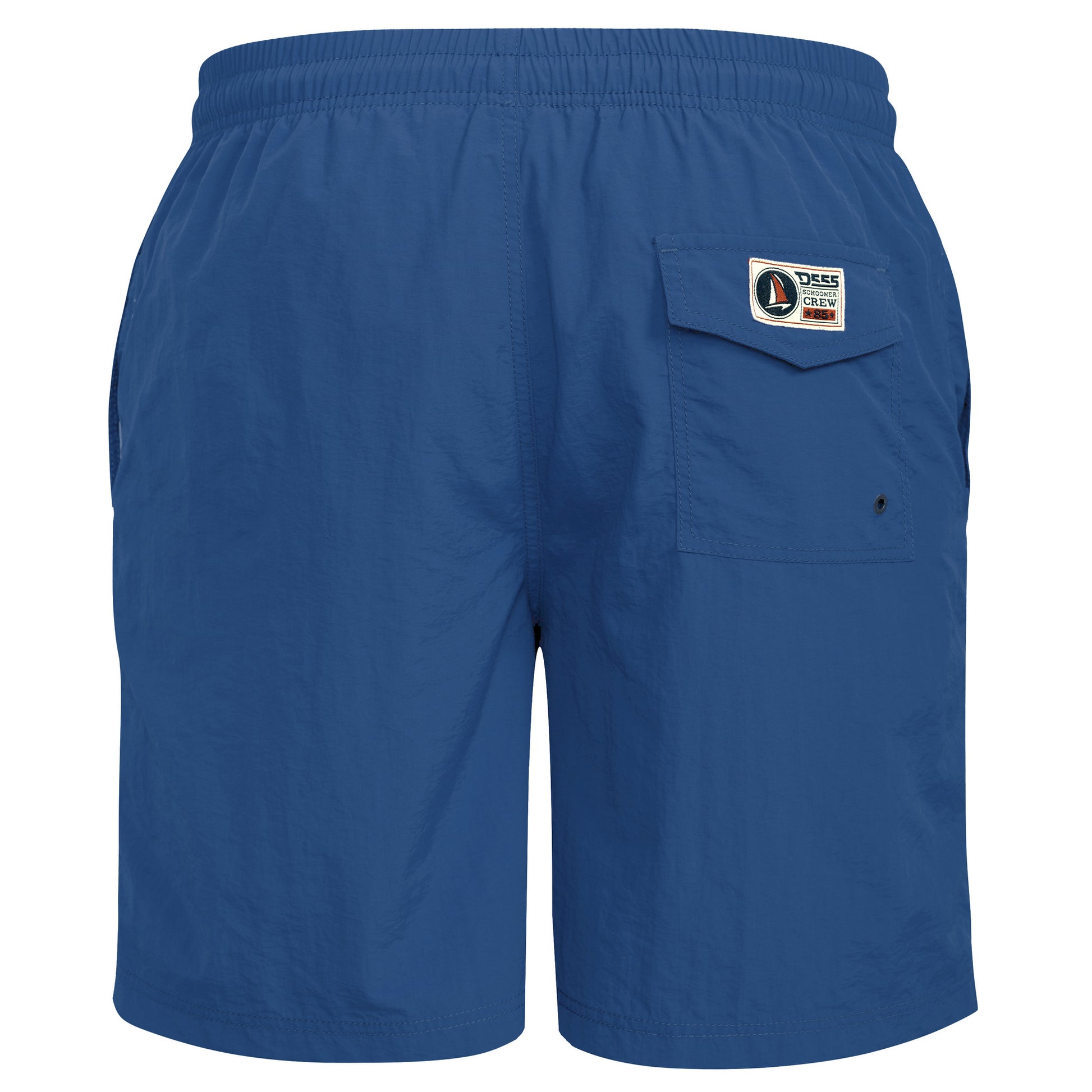 Royal - Back - Duke Mens D555 Yarrow Kingsize Swim Shorts