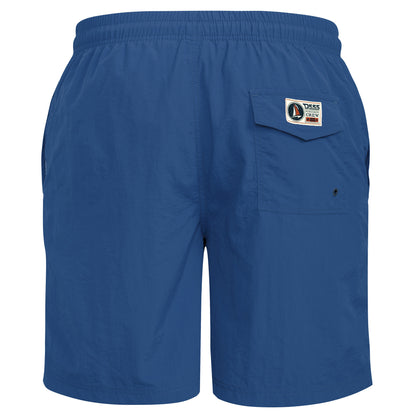 Royal - Back - Duke Mens D555 Yarrow Kingsize Swim Shorts
