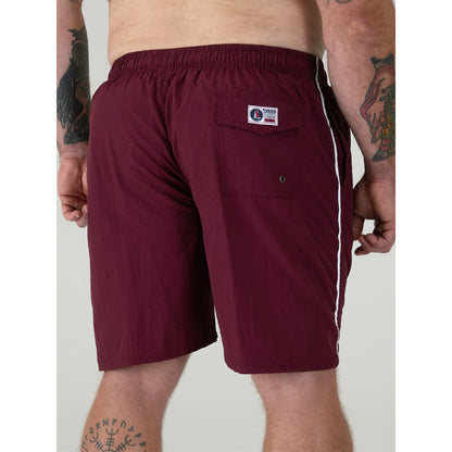 Burgundy - Pack Shot - Duke Mens D555 Yarrow Kingsize Swim Shorts