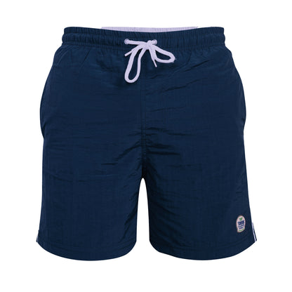 Navy - Front - Duke Mens D555 Yarrow Kingsize Swim Shorts