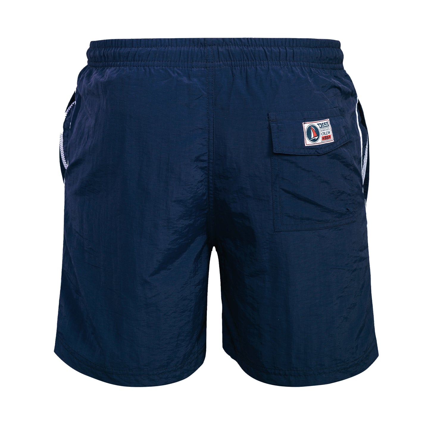 Navy - Back - Duke Mens D555 Yarrow Kingsize Swim Shorts