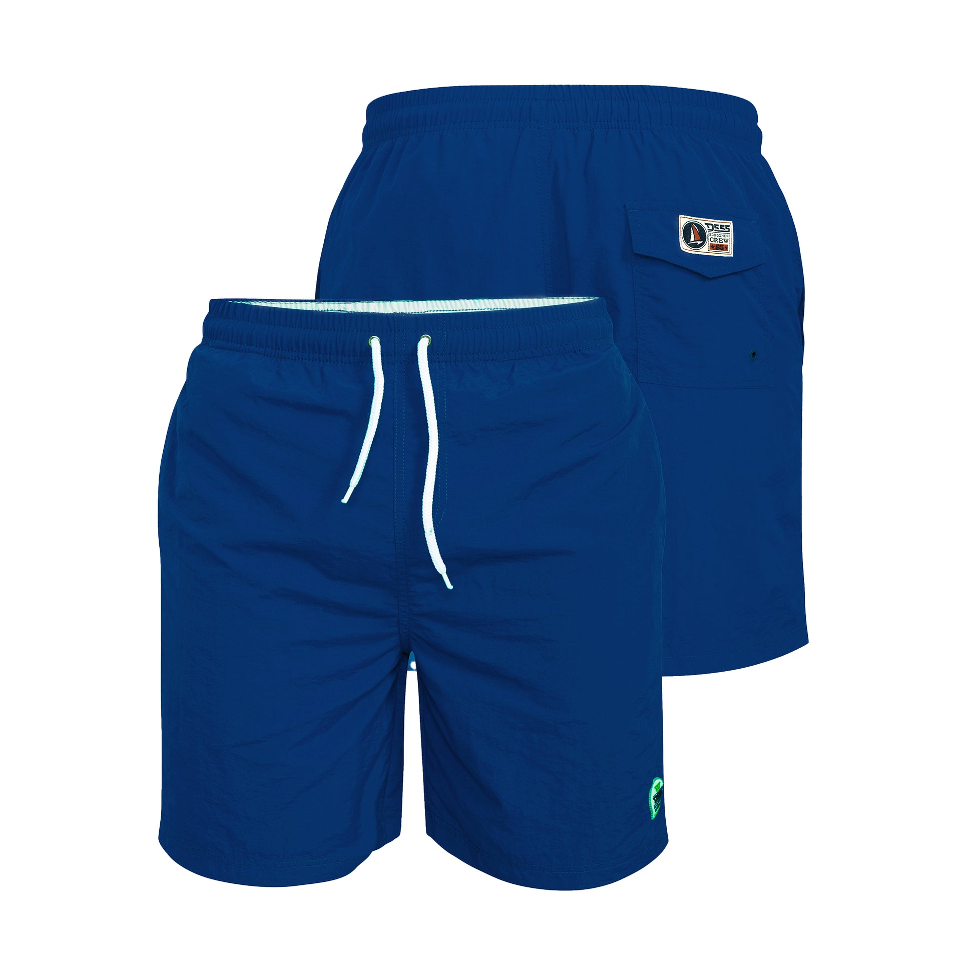 Royal - Side - Duke Mens D555 Yarrow Kingsize Swim Shorts