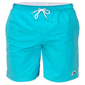 Red - Back - D555 Mens Yarrow Kingsize Full Length Swim Short