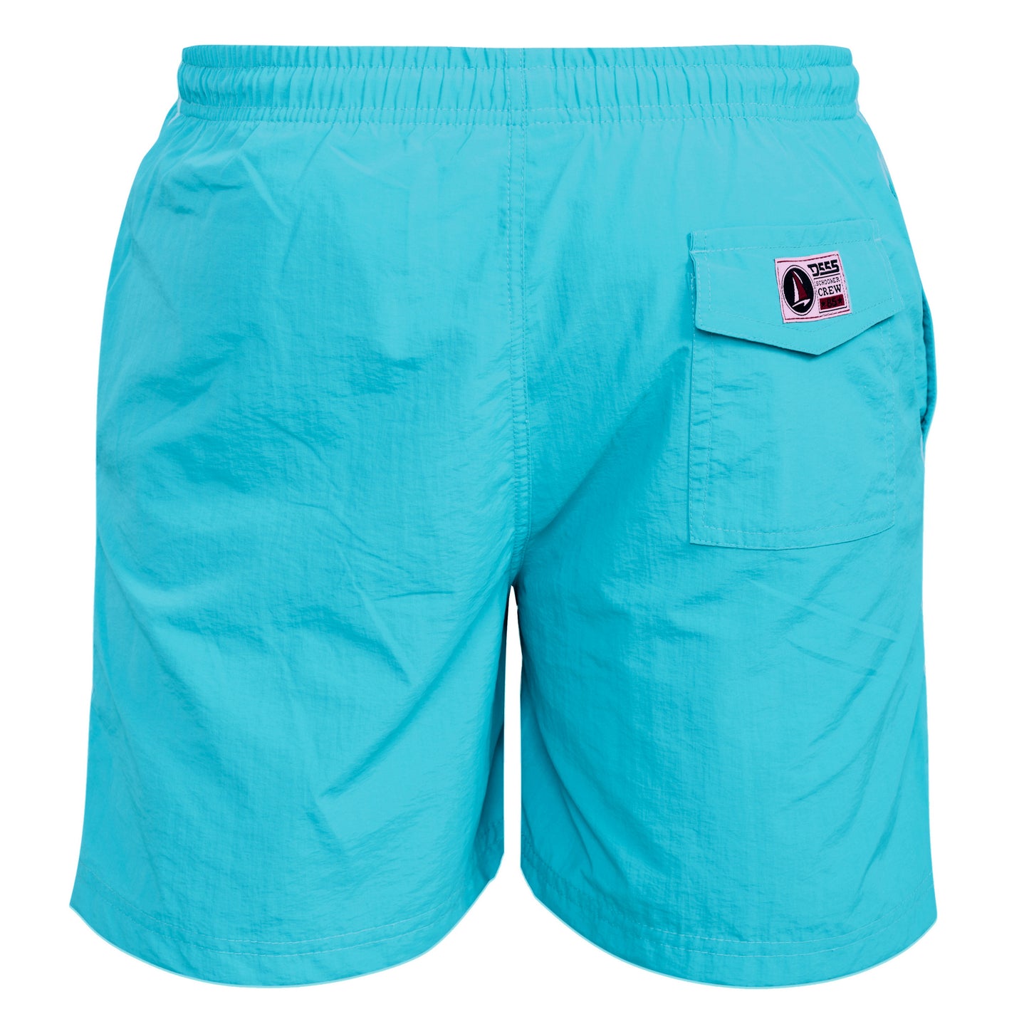Blue - Back - Duke Mens D555 Yarrow Kingsize Swim Shorts