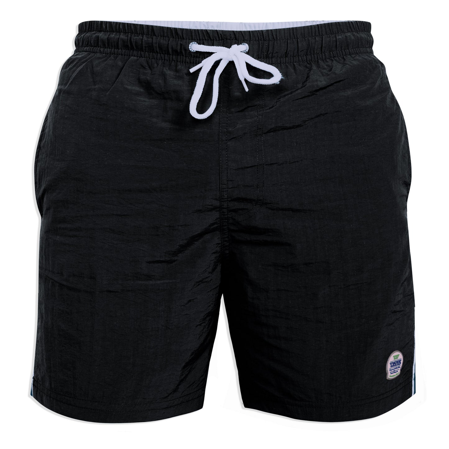 Black - Front - Duke Mens D555 Yarrow Kingsize Swim Shorts