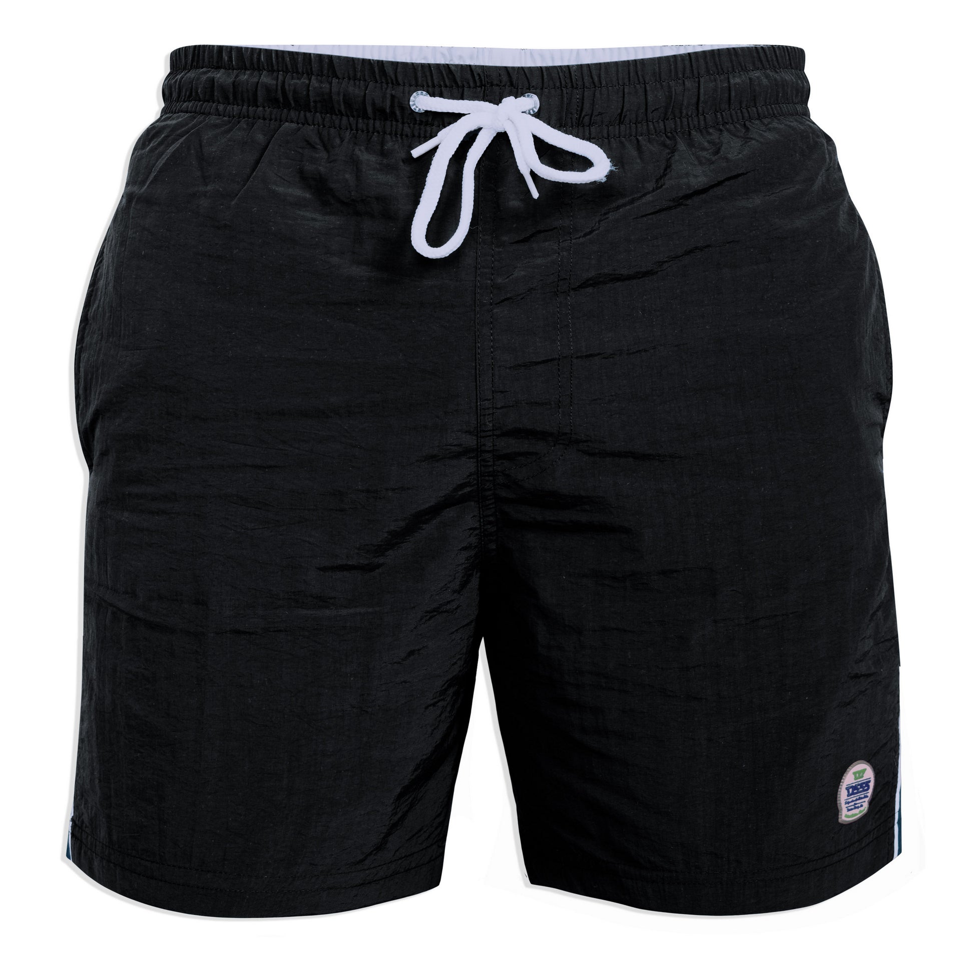Black - Front - Duke Mens D555 Yarrow Kingsize Swim Shorts