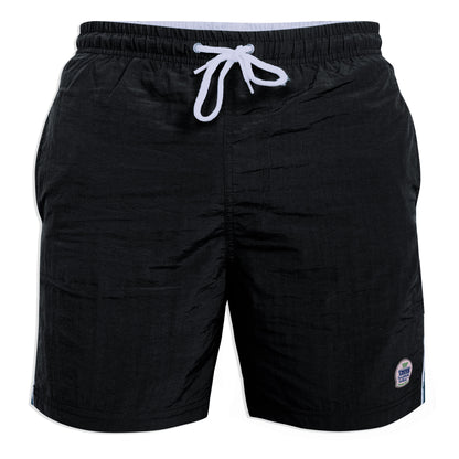 Black - Front - Duke Mens D555 Yarrow Kingsize Swim Shorts