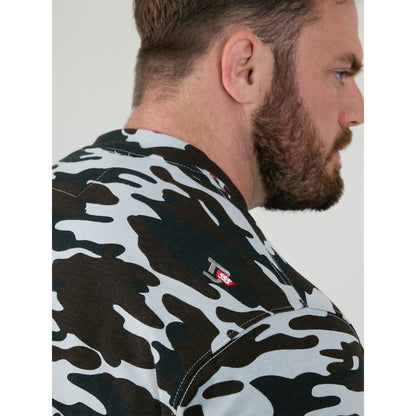 Storm - Close up - Duke Mens D555 Gaston Camouflage Kingsize T-Shirt