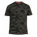 Jungle - Front - Duke Mens D555 Gaston Camouflage Kingsize T-Shirt