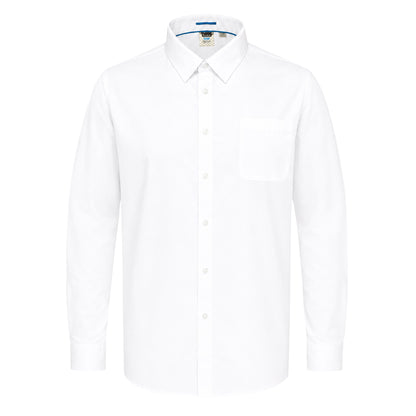 White - Front - Duke Mens D555 Aiden Easy-Iron Kingsize Shirt