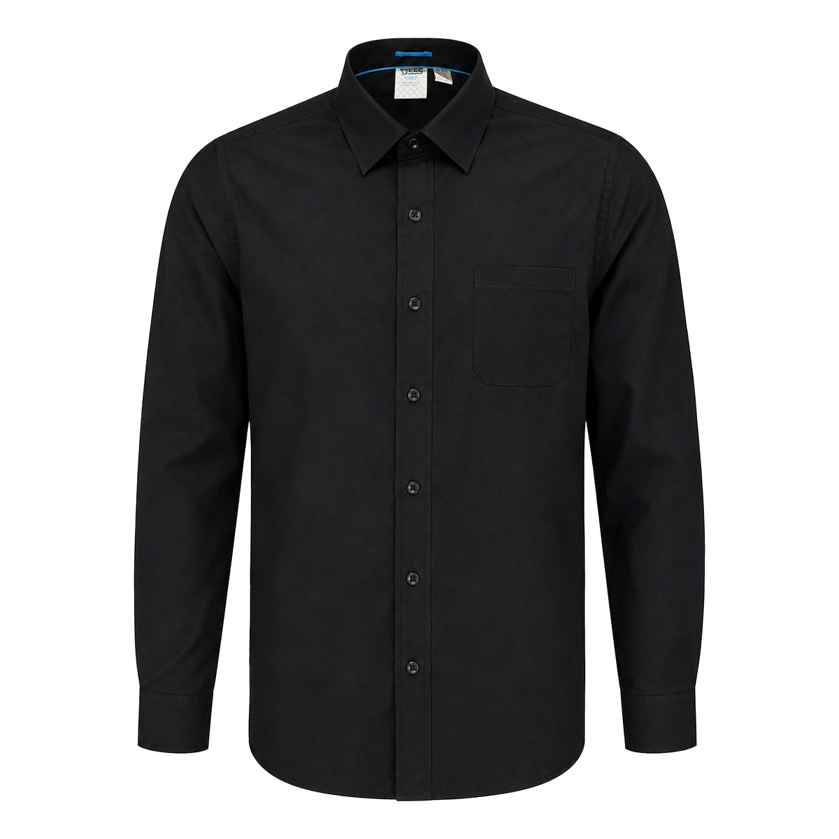 Black - Front - Duke Mens D555 Corbin Kingsize Long-Sleeved Shirt