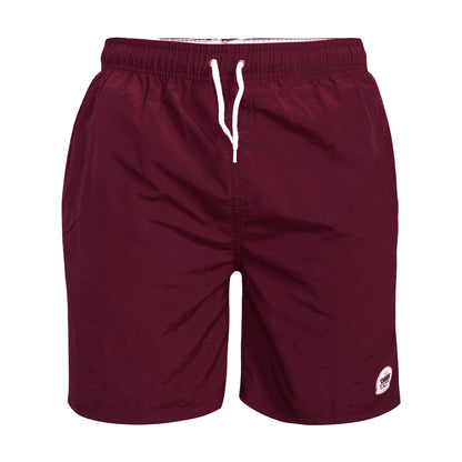 Burgundy - Front - Duke Mens D555 Yarrow Swim Shorts