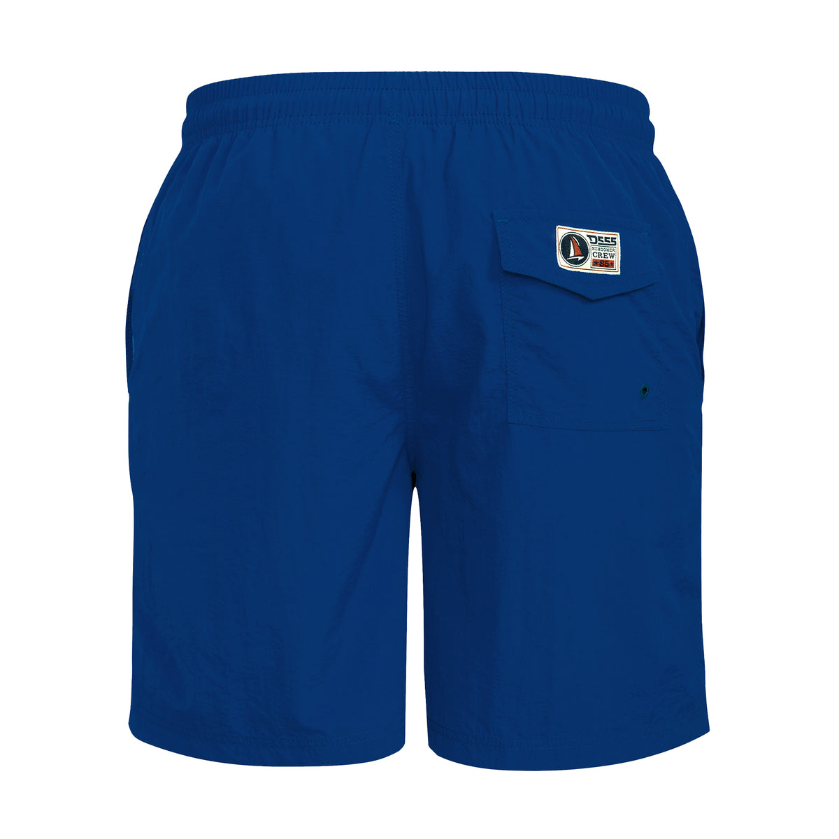 Royal - Back - Duke Mens D555 Yarrow Swim Shorts