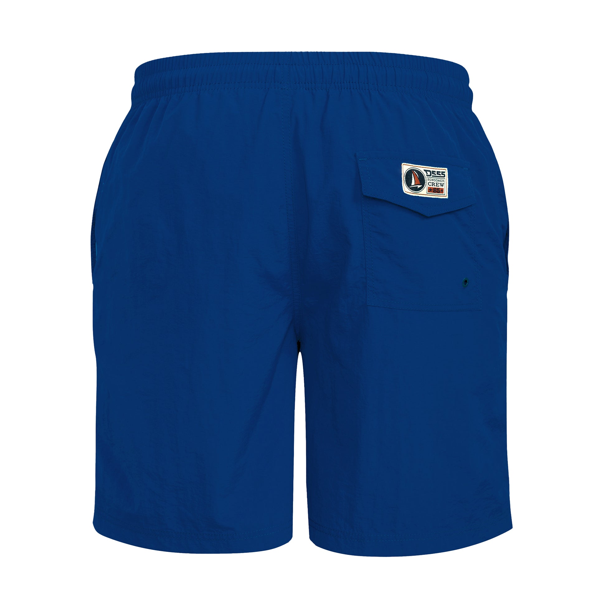 Royal - Back - Duke Mens D555 Yarrow Swim Shorts