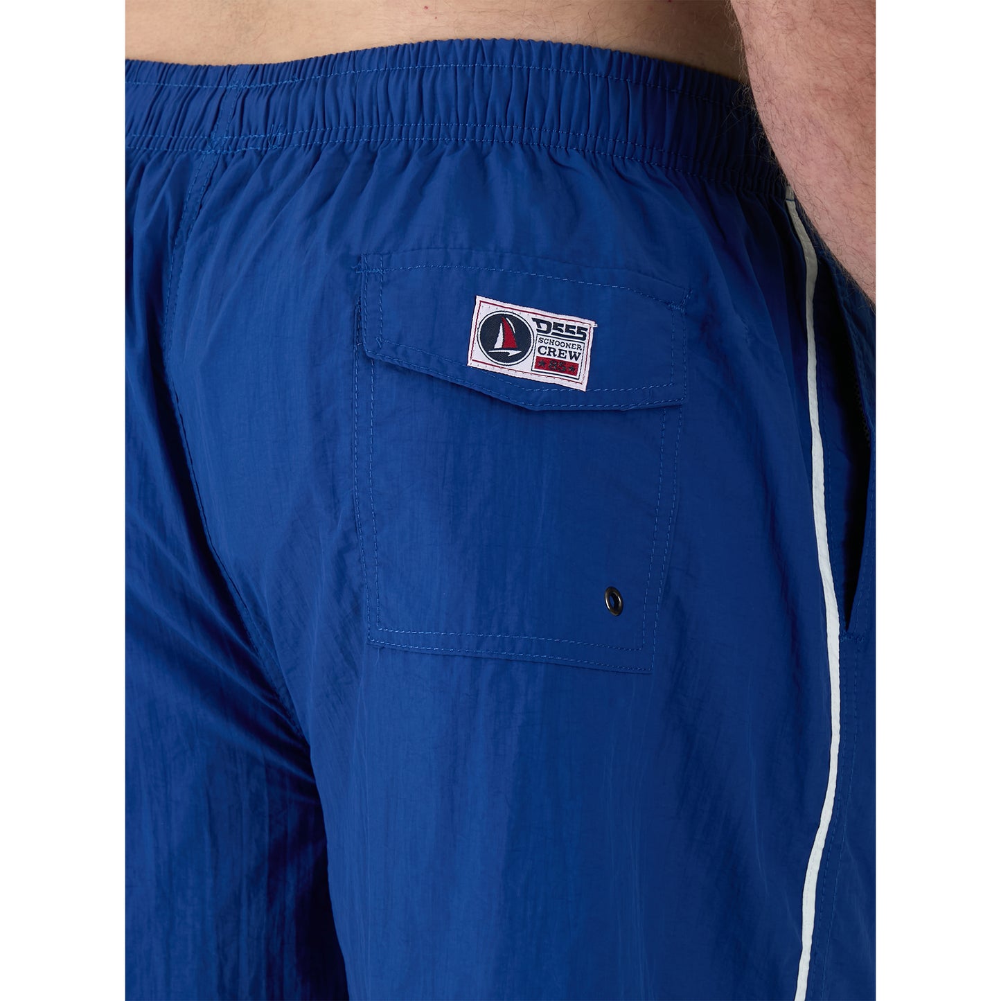 Royal - Close up - Duke Mens D555 Yarrow Swim Shorts