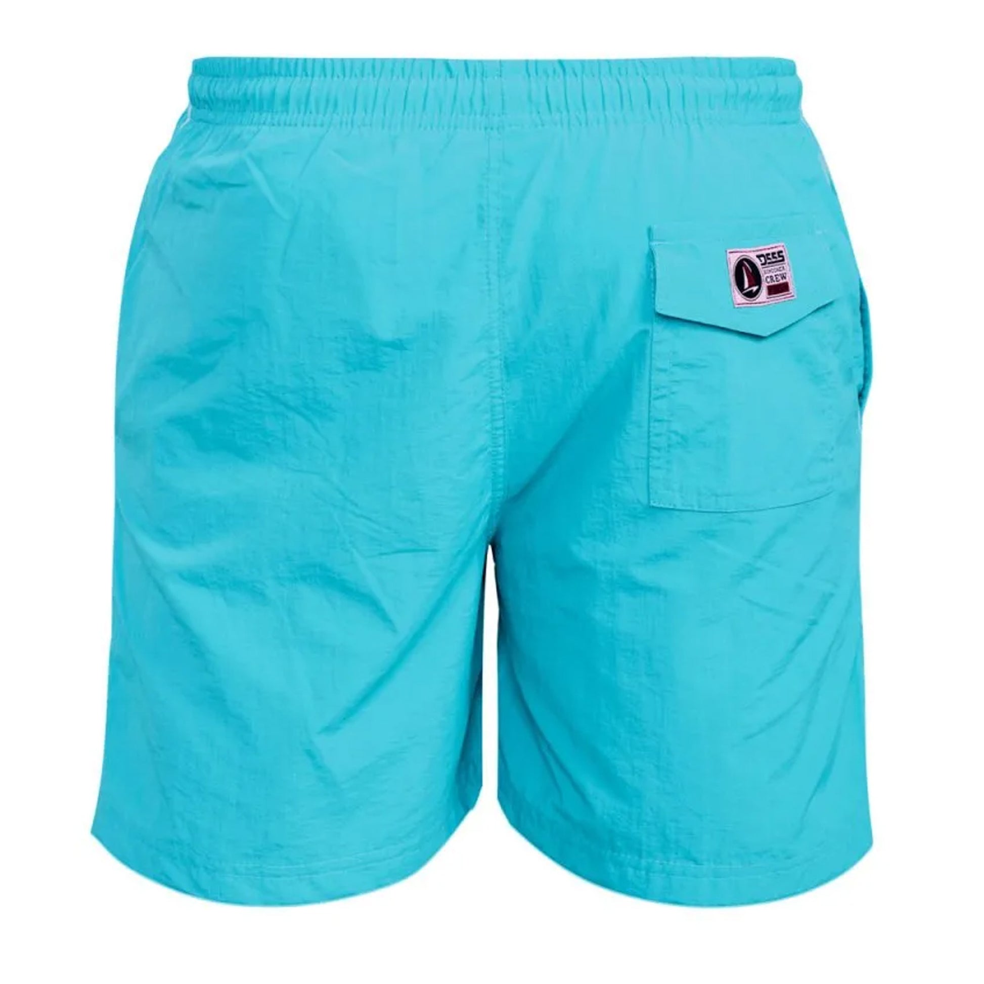 Blue - Back - Duke Mens D555 Yarrow Swim Shorts