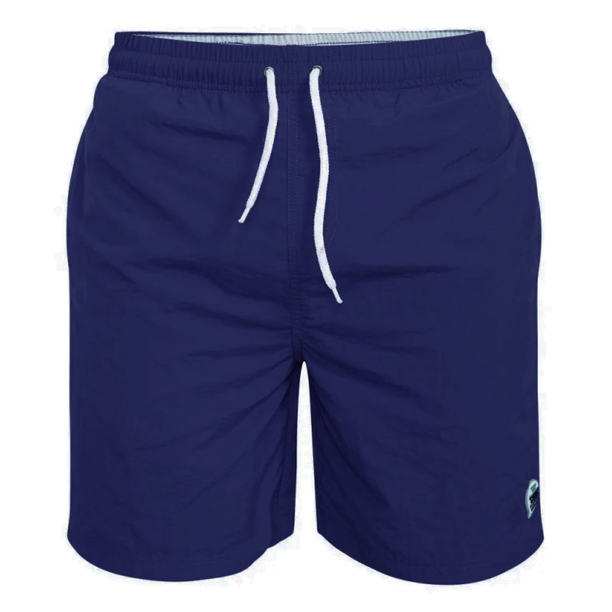 Navy - Front - Duke Mens D555 Yarrow Swim Shorts