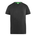 Black-White - Back - D555 Mens Fenton Kingsize Round Neck T-shirts (Pack Of 2)