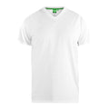 Black-White - Side - D555 Mens Fenton Kingsize Round Neck T-shirts (Pack Of 2)