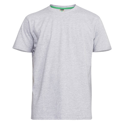 Navy-Grey - Back - Duke Mens D555 Fenton Kingsize T-Shirt (Pack Of 2)