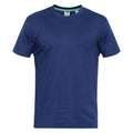 Navy-Grey - Side - Duke Mens D555 Fenton Kingsize T-Shirt (Pack Of 2)