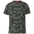 Jungle - Front - D555 Mens Gaston Camouflage Print T-Shirt