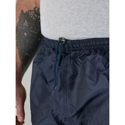 Navy - Pack Shot - Duke Mens D555 Elba Packaway Kingsize Over Trousers