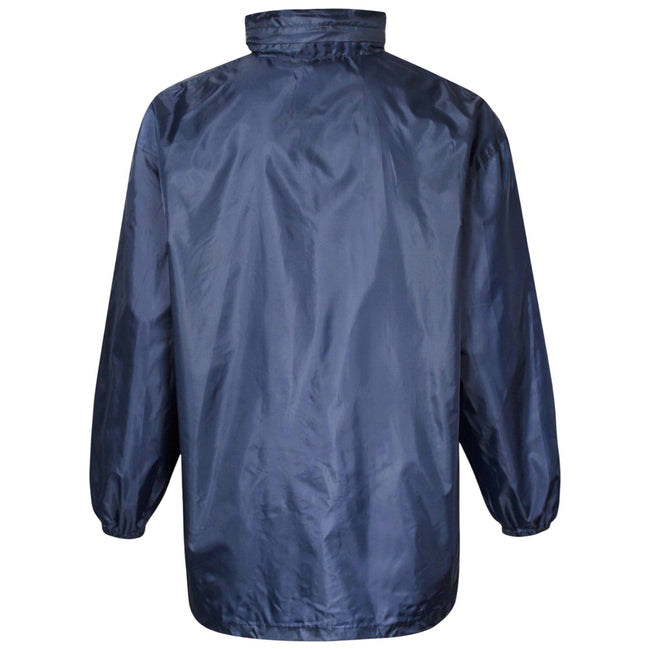 Navy - Back - Duke Mens D555 Zac Packaway Kingsize Waterproof Jacket