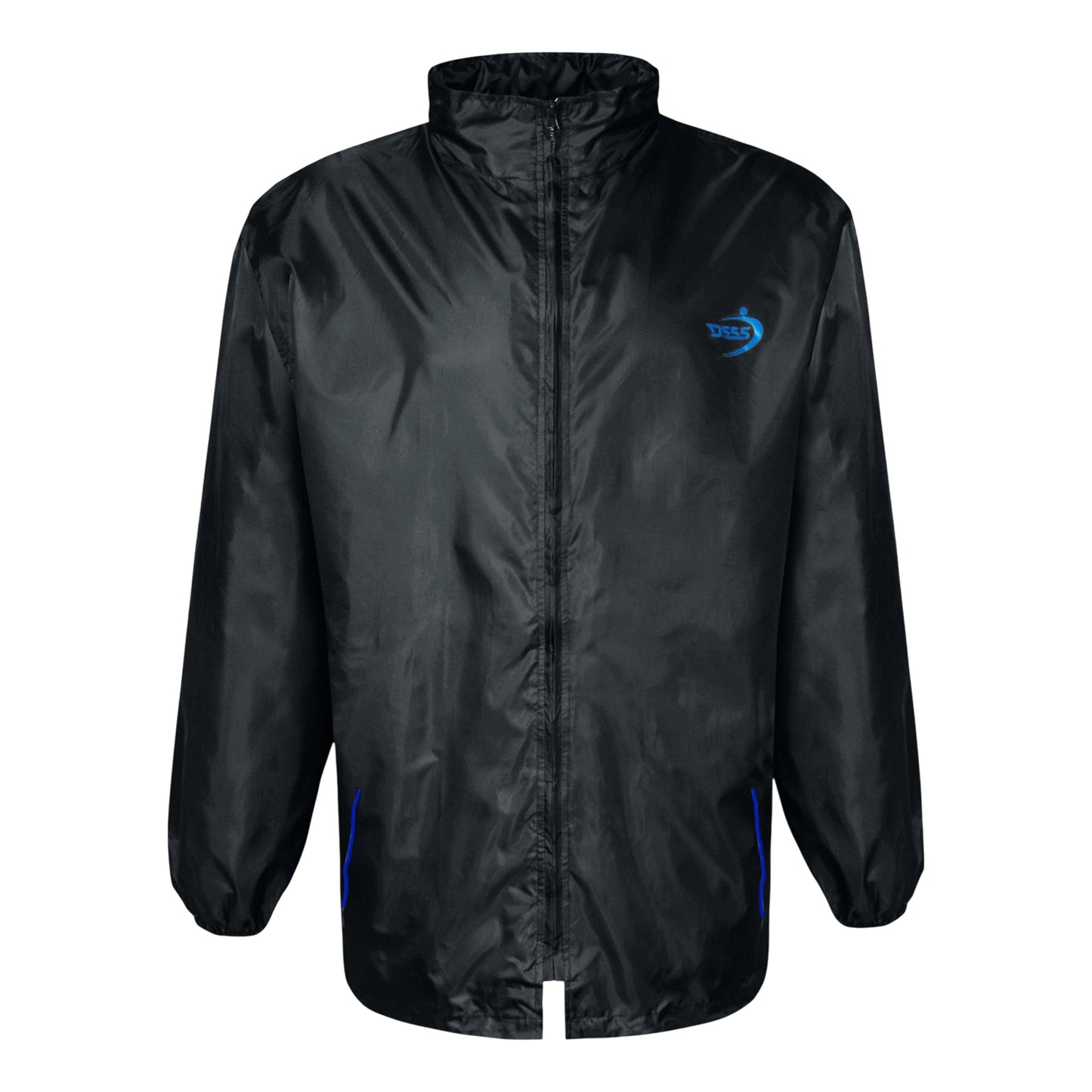 Black - Front - Duke Mens D555 Zac Packaway Kingsize Waterproof Jacket