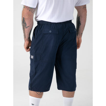 Navy - Lifestyle - Duke Mens D555 Mason Kingsize Cargo Shorts