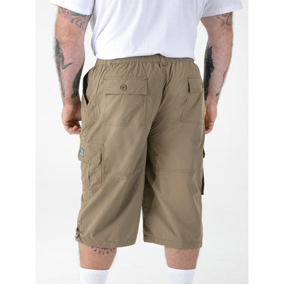 Sand - Lifestyle - Duke Mens D555 Mason Kingsize Cargo Shorts