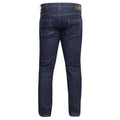 Indigo Denim - Back - D555 Mens Cedric Stretch Tapered Jeans