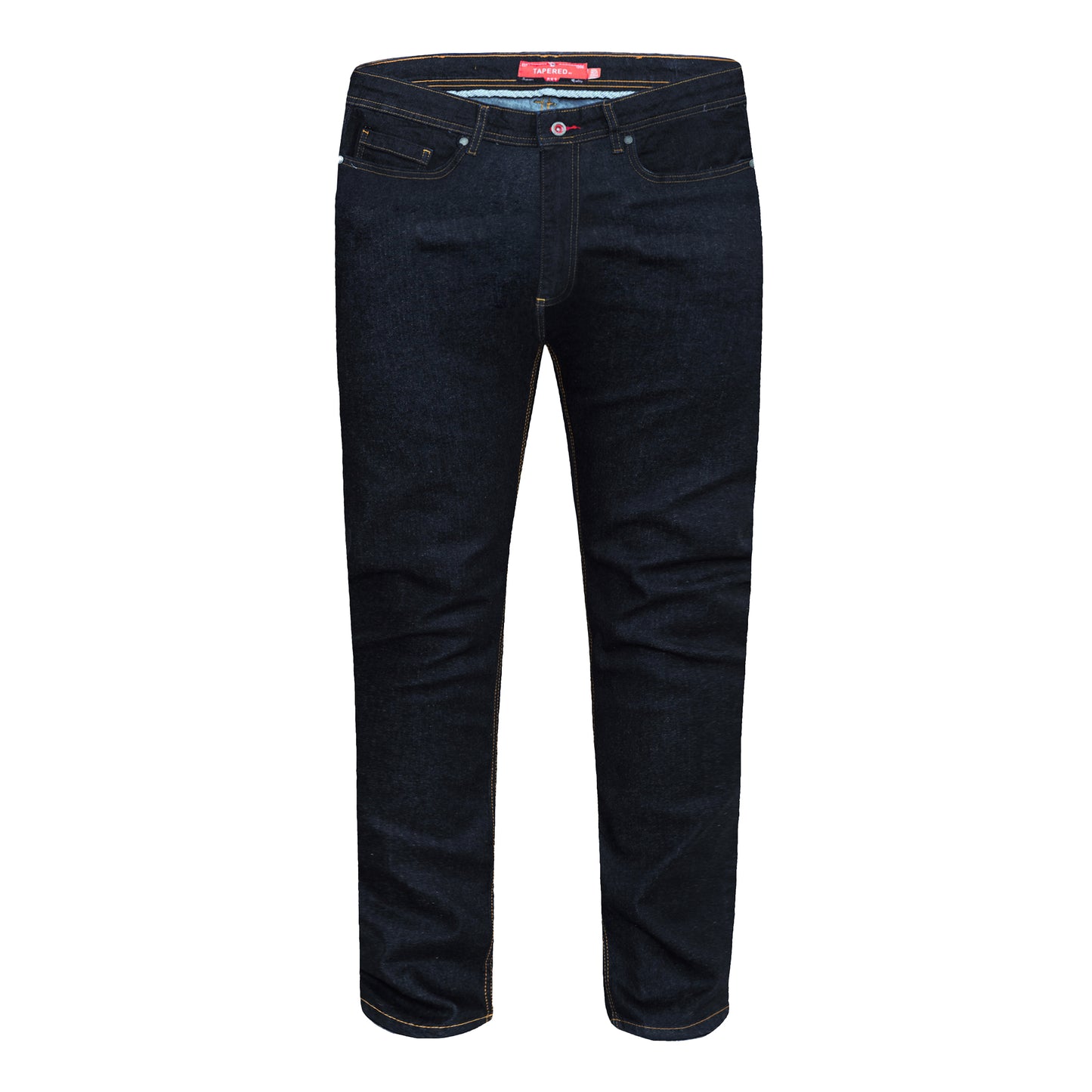 Indigo Denim - Front - Duke Mens D555 Cedric Stretch Kingsize Jeans
