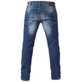 Dark Blue Stonewash - Back - Duke Mens D555 Ambrose Stretch Kingsize Jeans