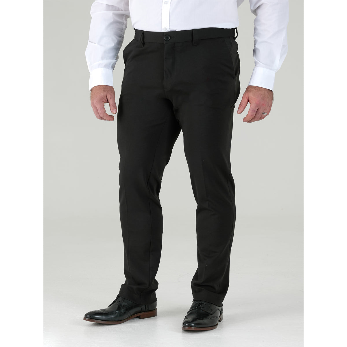 Black - Lifestyle - Duke Mens D555 Yarmouth Trousers
