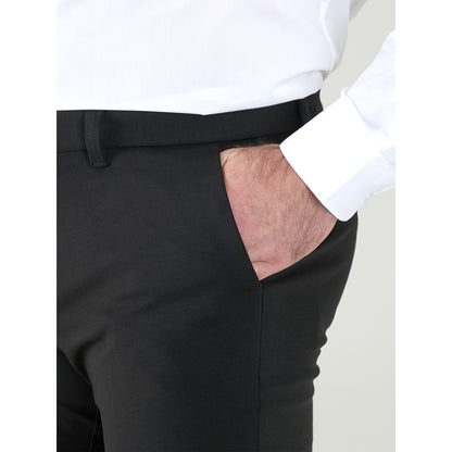 Black - Pack Shot - Duke Mens D555 Yarmouth Trousers