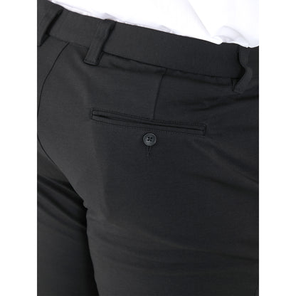 Black - Close up - Duke Mens D555 Yarmouth Trousers