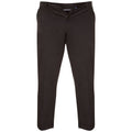 Black - Front - D555 Mens BRUNO Kingsize Chinos