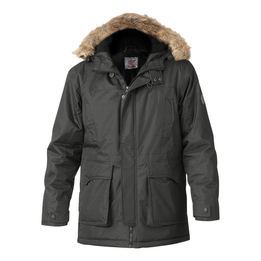 Khaki - Front - Duke Mens D555 Lovett Kingsize Parka
