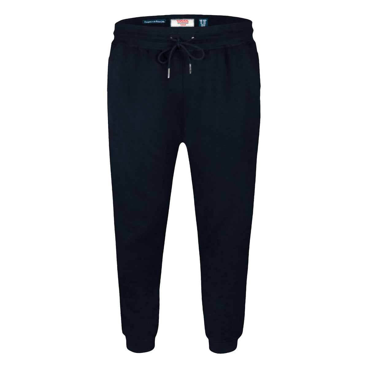 Navy - Front - Duke Mens D555 Brandon Cuffed Kingsize Jogging Bottoms
