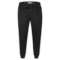 Black - Front - Duke Mens D555 Brandon Cuffed Kingsize Jogging Bottoms