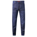 Dark Blue - Front - D555 Mens Impala Denim 1959 Stretch Kingsize Jeans